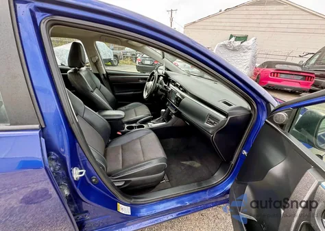 2015 Toyota Corolla L from USA, damaged, VIN 2T1BURHE2FC320324